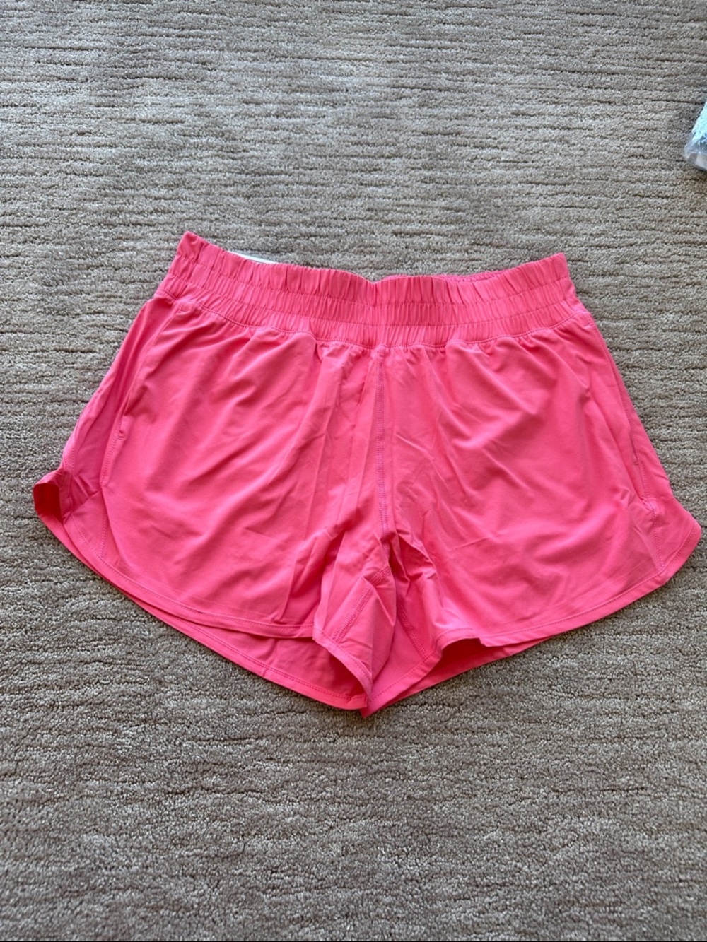 Member’s mark Women’s Pink Athletic Running Shorts with Elastic Waistband